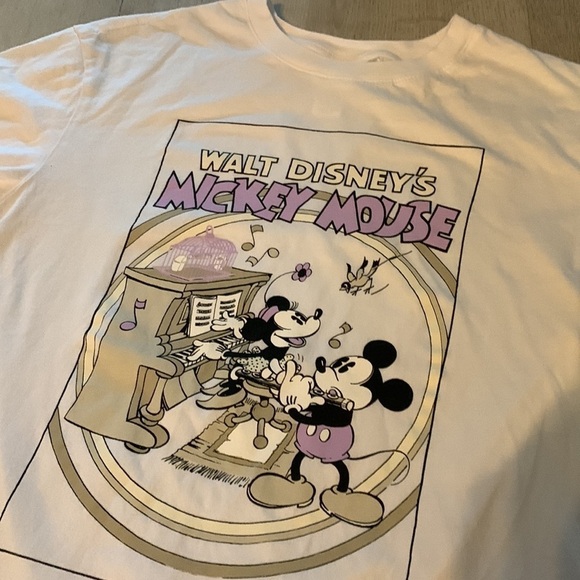 H&M Disney‎ Mickey & Minnie Mouse T Shirt Size XS - Picture 12 of 12